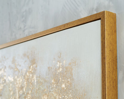 Dalewick - Wall Art - Brown / Gray / Gold Finish