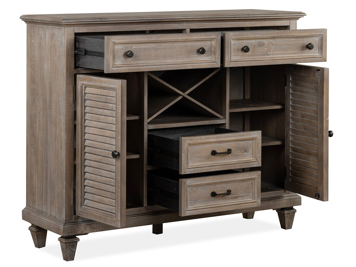 Lancaster - Server - Dovetail Gray
