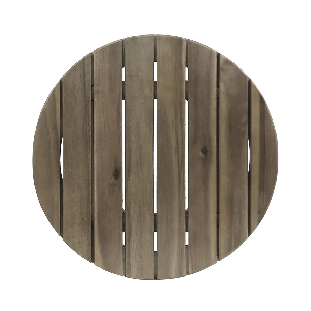 Outdoor Acacia Wood Side Table With Weather Resistance