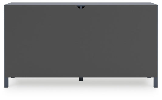Simmenfort - Six Drawer Dresser - Navy Blue