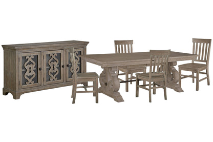 Tinley Park - Extendable Rectangular Dining Table Set