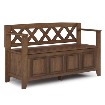 Amherst - Compact Entryway Storage Bench