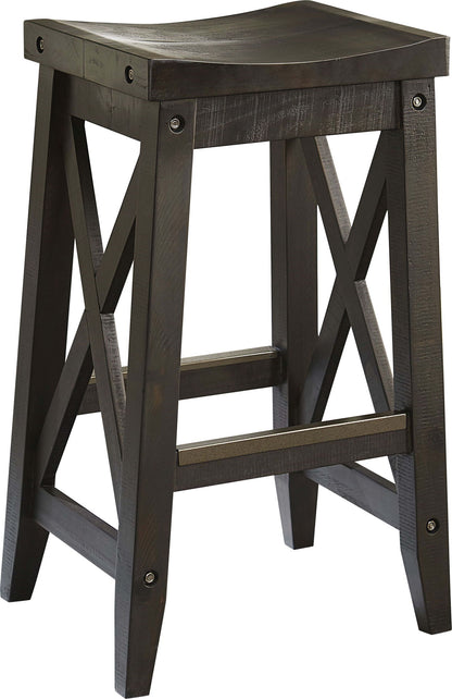 Yosemite - Solid Wood Bar Stool - Cafe