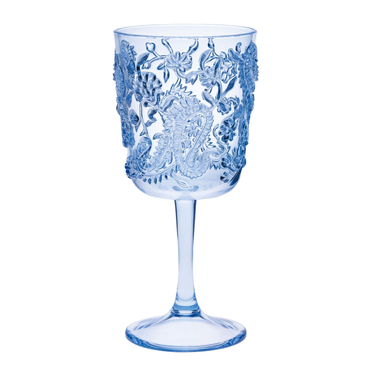 Paisley Acrylic Wine Glasses (Set of 4)