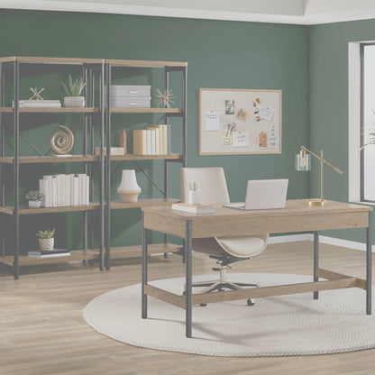 Norcross - 60" Writing Desk - Hickory