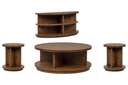 Oswald - Round Cocktail Table Set