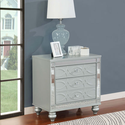 Menlo - 2 Drawer Nightstand - Gray