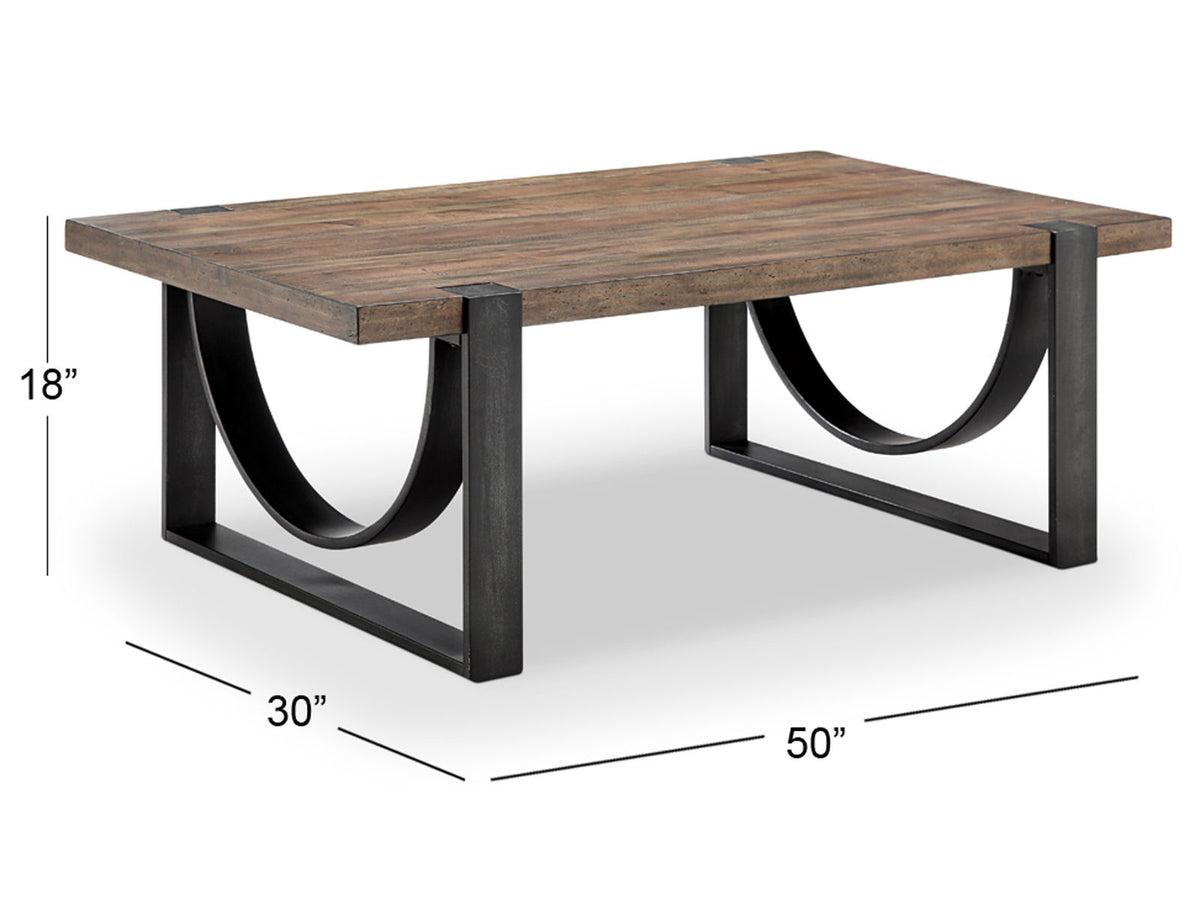 Bowden - Rectangular Cocktail Table Set