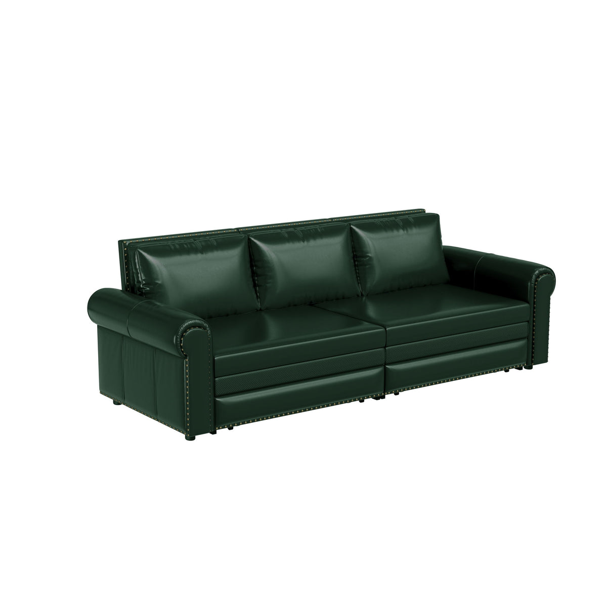 Chesterfield Sofa & Pull Out Bed