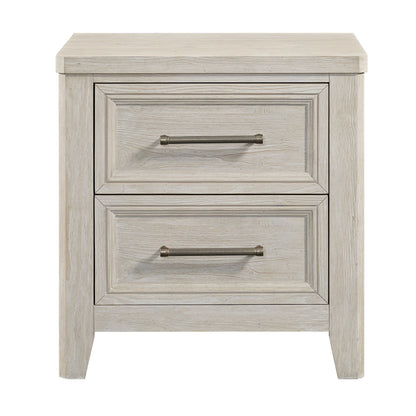 Carlson - Nightstand - Washed Linen