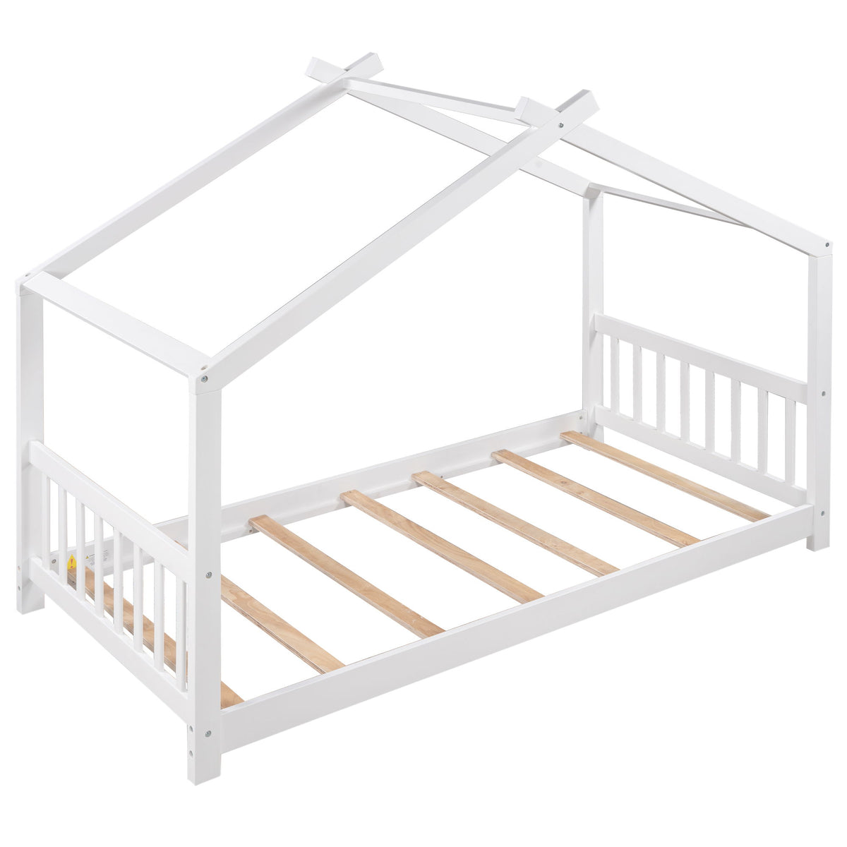 House Platform Bed With Headboard And Footboard, Roof Design