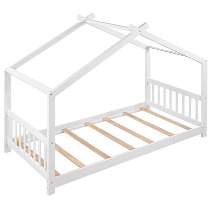 House Platform Bed With Headboard And Footboard, Roof Design