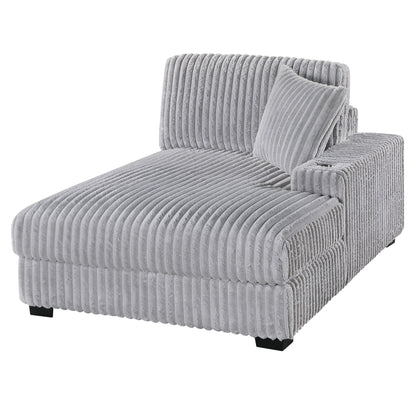 RAF Chaise With Cup Holder Modular Living Room Furniture