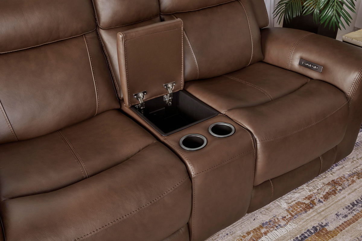 Calgary - Power Reclining Console Loveseat