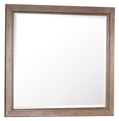 Selena - Landscape Mirror - Brown