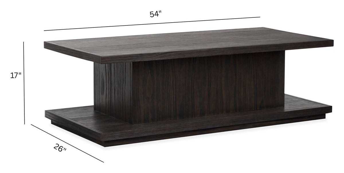 Shaffer - Lift Top Cocktail Table - Velvet Roast