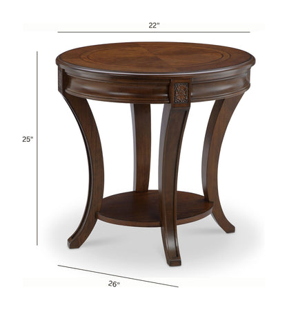 Winslet - Round Caster Cocktail Table Set