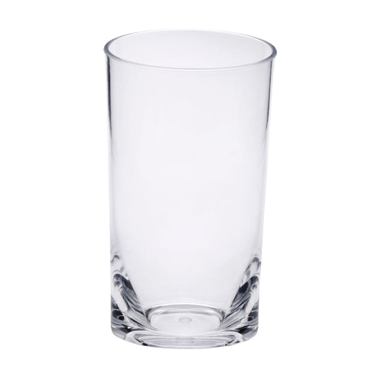 Halo - Leading Ware Oval Tritan Glasses (Set of 4) Hi Ball 15Oz Plastic Bpa Free - Clear