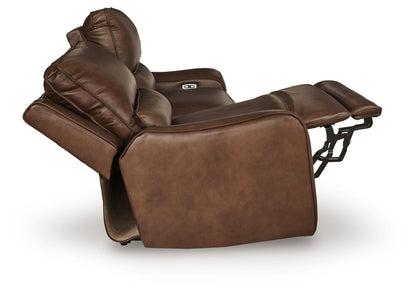 DeepWakes - 2 Seat Power Reclining Sofa With Adjustable Headrest