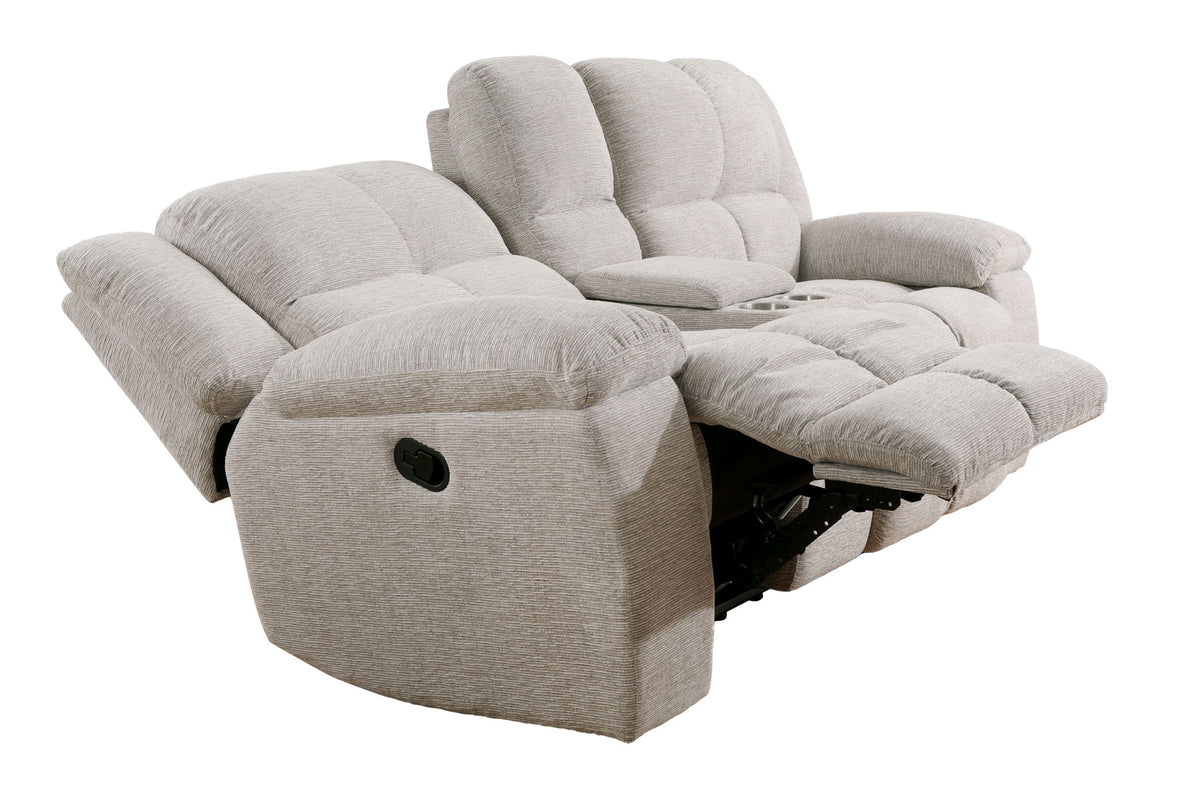 Buster - Manual Reclining Console Loveseat