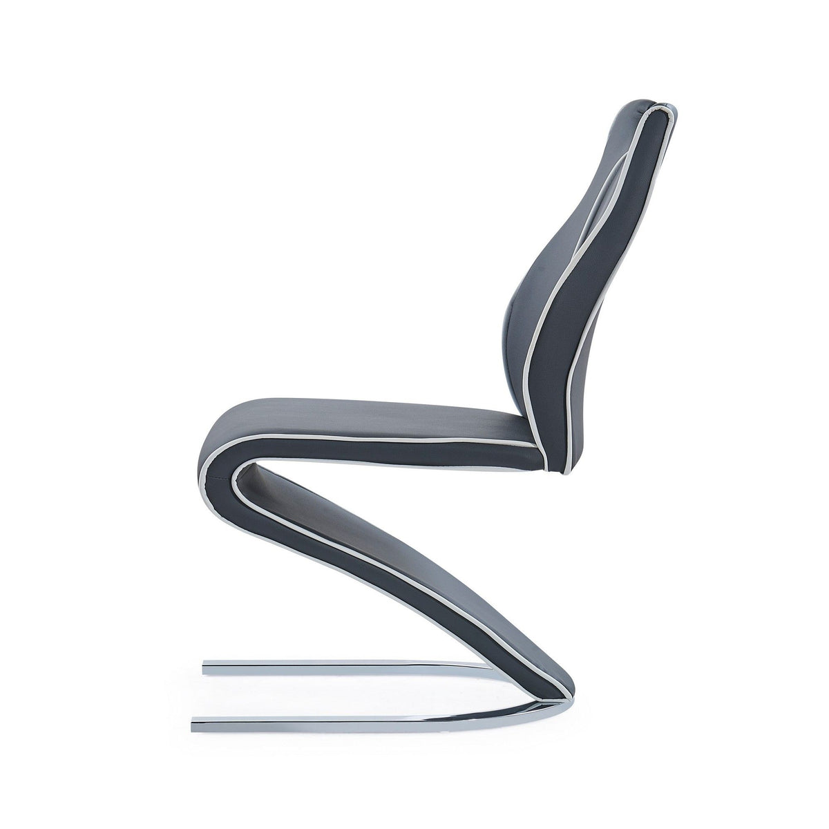Anne - Dining Chairs (Set of 2) - Gray Pu