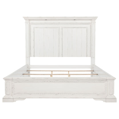LED Light Panel Bed With Traditional Design