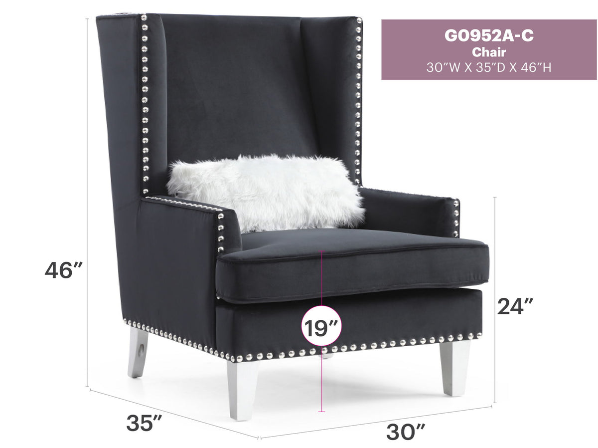 Elegant Traditional Accent Chair