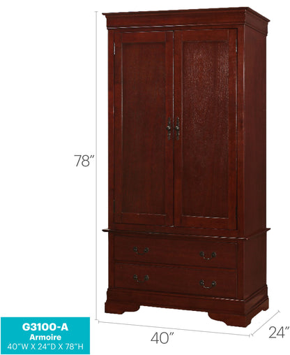 Elegant Traditional Armoire
