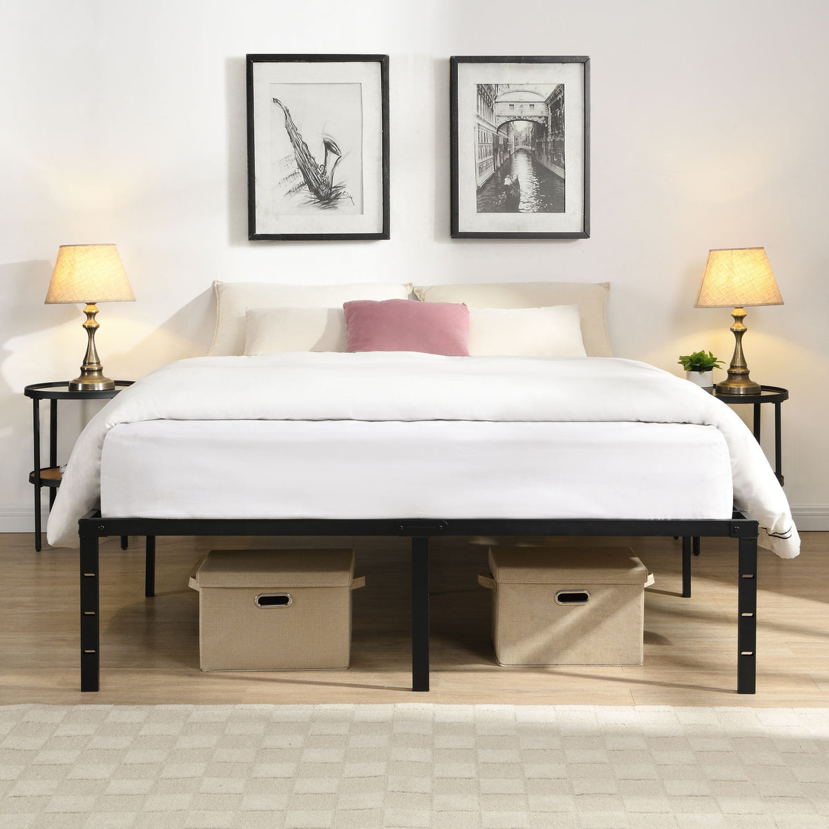 Queen Size With Quiet Support - Black