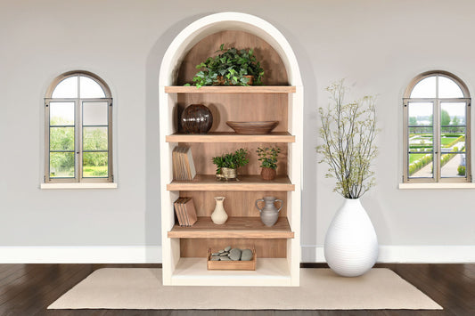 Logan - Arched Bookcase