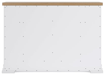 Ashbryn - Dresser - White / Natural