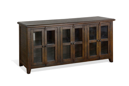 Homestead - 70" TV Console - Tobacco Leaf