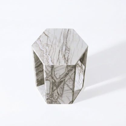 Modern Minimalist Hexagon Side Table