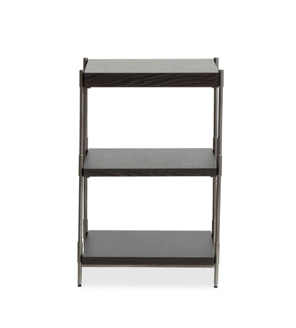 Spencer - Rectangular Accent Table - Dark Briarsmoke