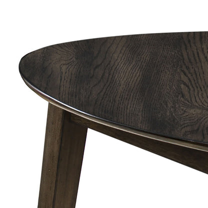Rex - Guitar Pick Corner Table - Walnut Brown
