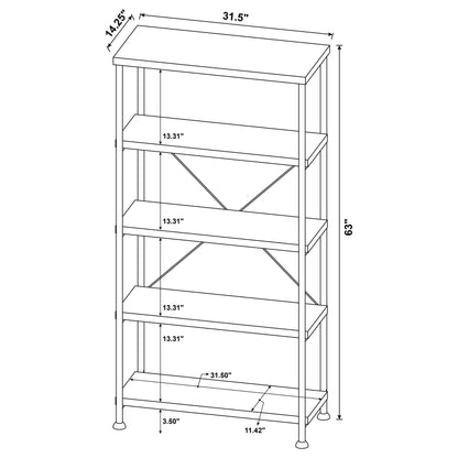 4 Shelf Bookcase