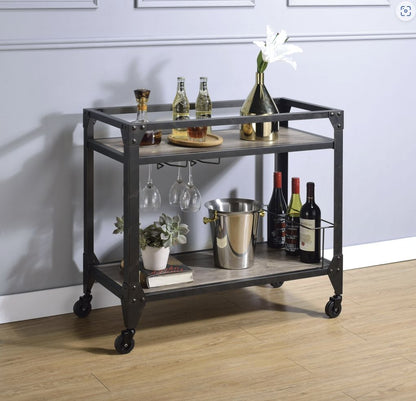 Jorgensen - Serving Cart - Charcoal