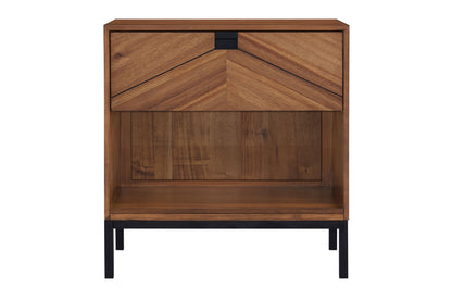 Astoria - Nightstand - Natural Herringbone