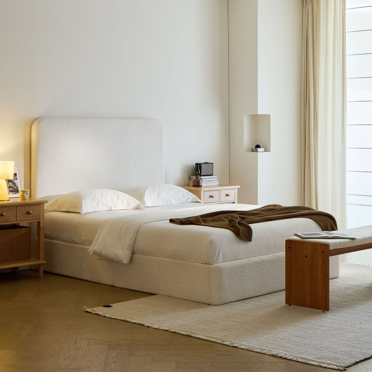 Canter - Tall Headboard Upholstered Bed