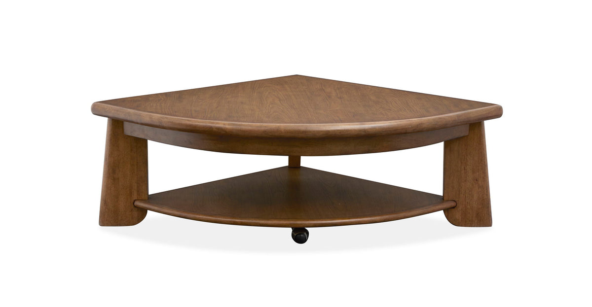 Tanner - Pie Shaped Lift Top Cocktail Table Set