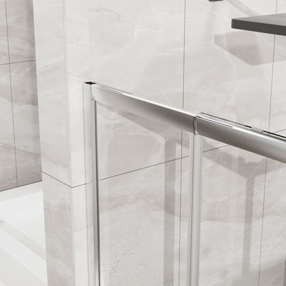 Square Corner Shower Enclosure, Adjustable Frame