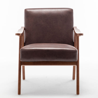 Accent Chair, Classic Mid Century Modern For Extra Seating