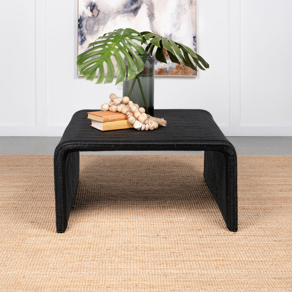 Square Coffee Table - Black