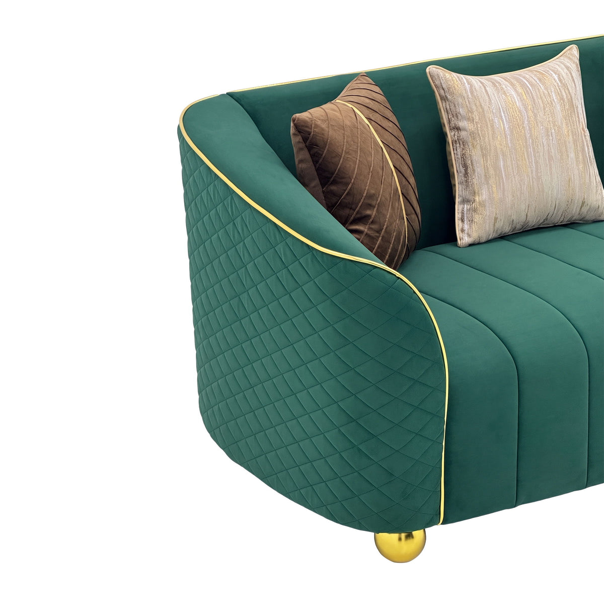 Sofa & Accents - Retro Green