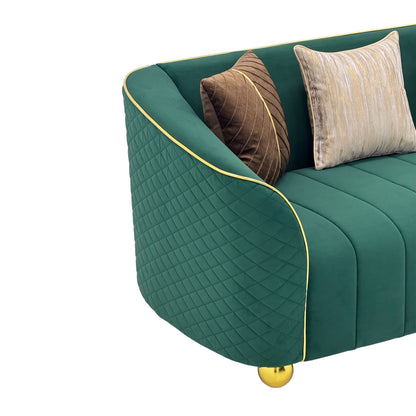 Sofa & Accents - Retro Green
