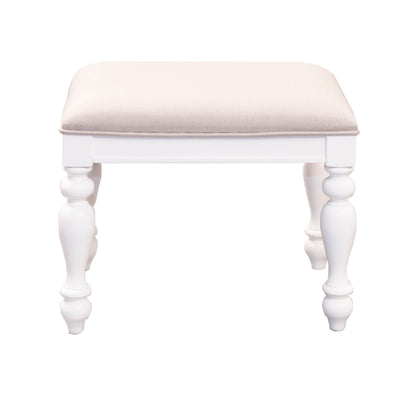 Summer House - Vanity Stool - Oyster White