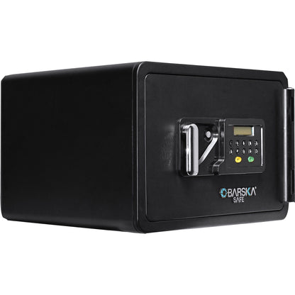 0.54 Cubic Ft Keypad Fireproof Security Safe - Black