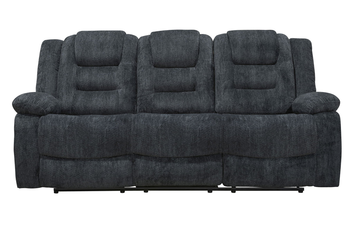 Bolton - Manual Reclining Sofa - Misty Storm