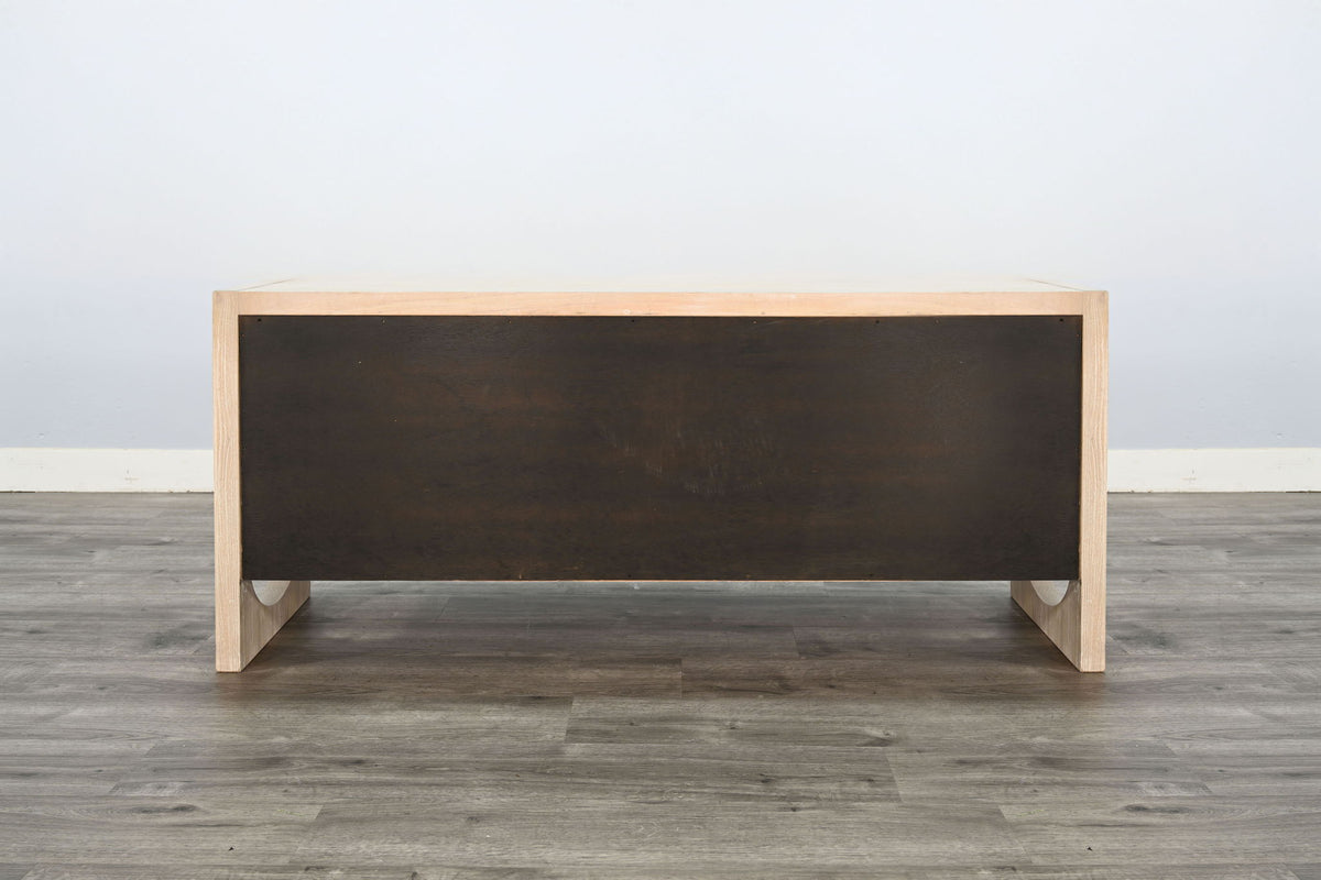 Liz - Arched Leg Oak Buffet - Bergen Oak