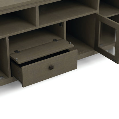 Cosmopolitan - Wide TV Media Stand - Farmhouse Gray